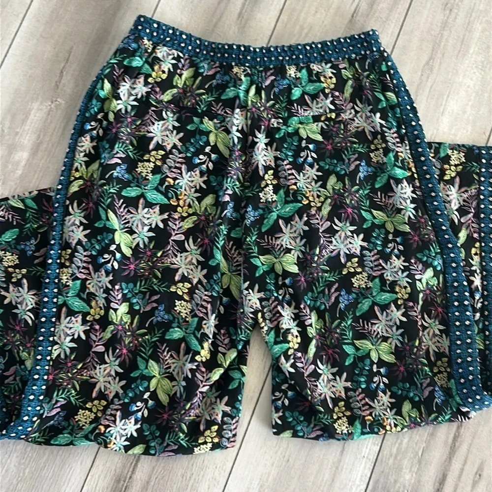 Anthropologie Ettitwa wide leg pants size small